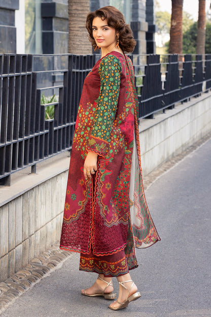 CHARIZMA | 3-PC Unstitched Embroidered Lawn Collection | AN6-06
