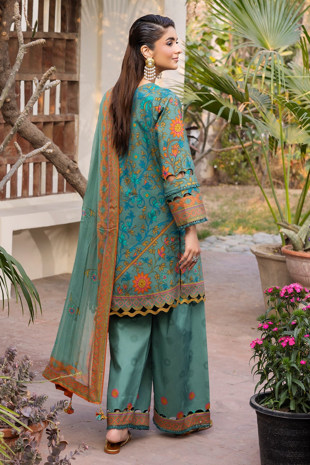 Charizma | C- Prints 3-PC Unstitched Lawn | CP6-03