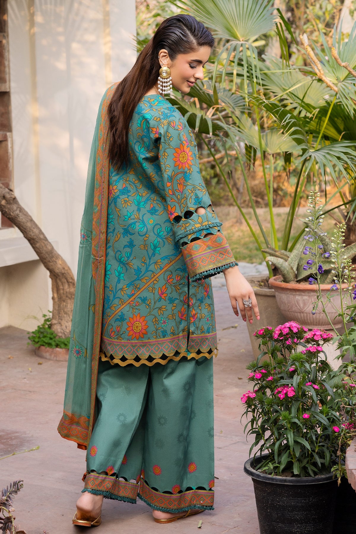 Charizma | C- Prints 3-PC Unstitched Lawn | CP6-03