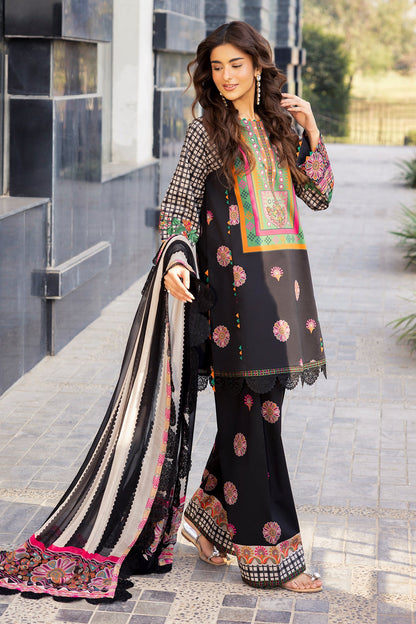 CHARIZMA | 3-PC Unstitched Embroidered Lawn Collection | AN6-04