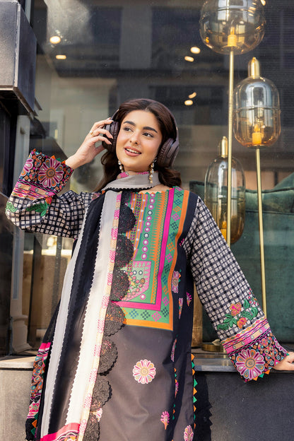 CHARIZMA | 3-PC Unstitched Embroidered Lawn Collection | AN6-04