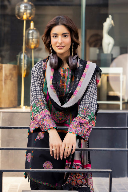 CHARIZMA | 3-PC Unstitched Embroidered Lawn Collection | AN6-04