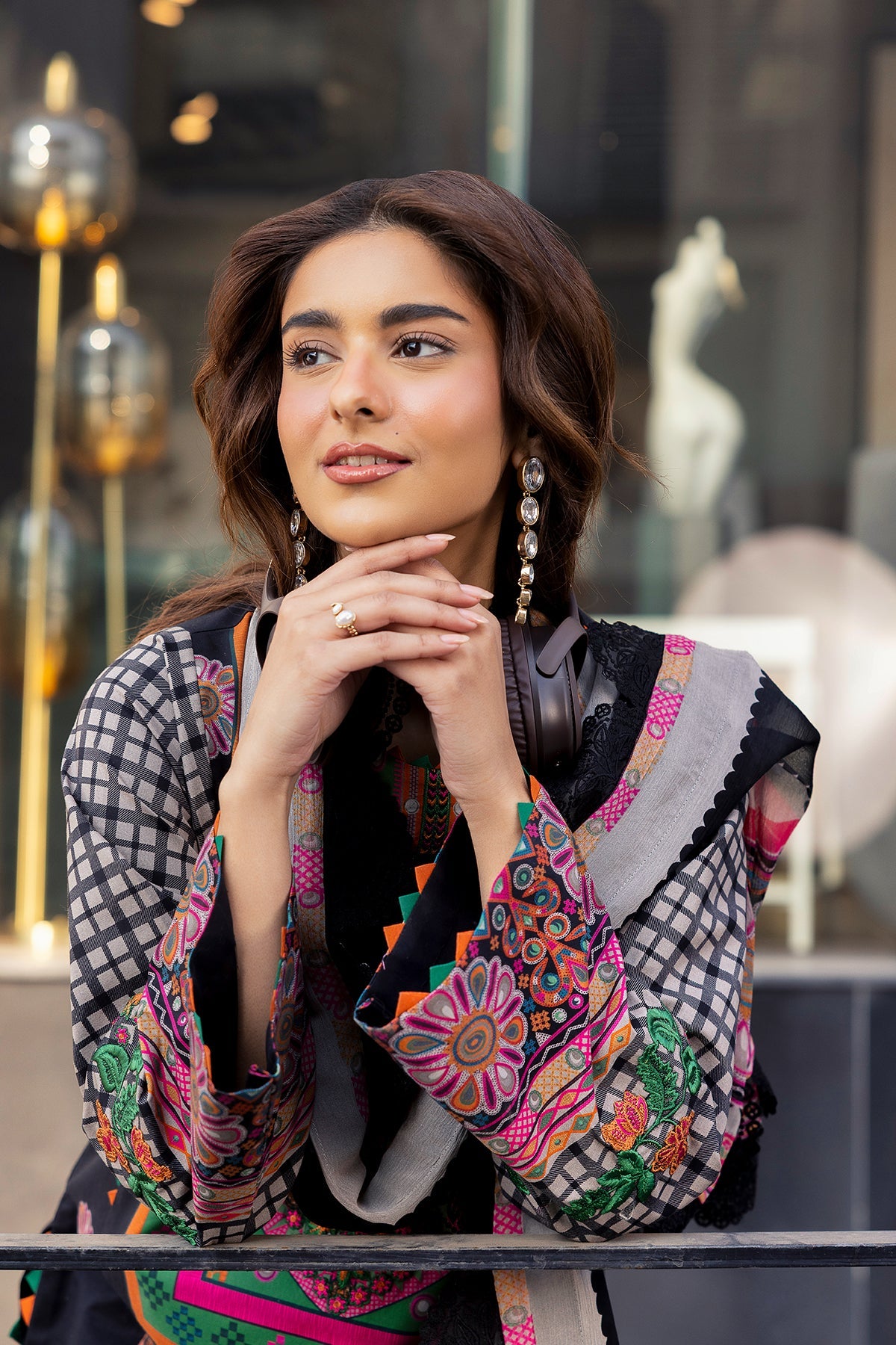 CHARIZMA | 3-PC Unstitched Embroidered Lawn Collection | AN6-04