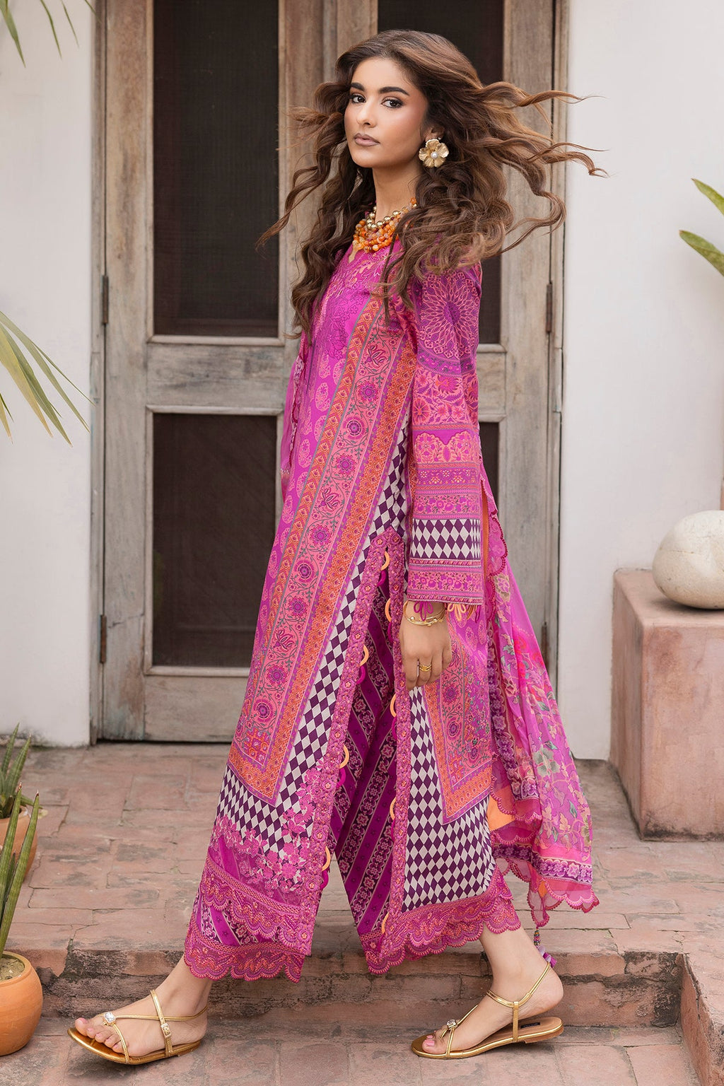 Charizma | Andaaz Unstitched Lawn VOL 1 | CAD6-09