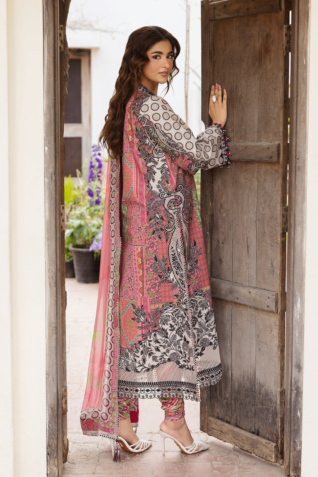 Charizma | Andaaz Unstitched Lawn VOL 1 | CAD6-04