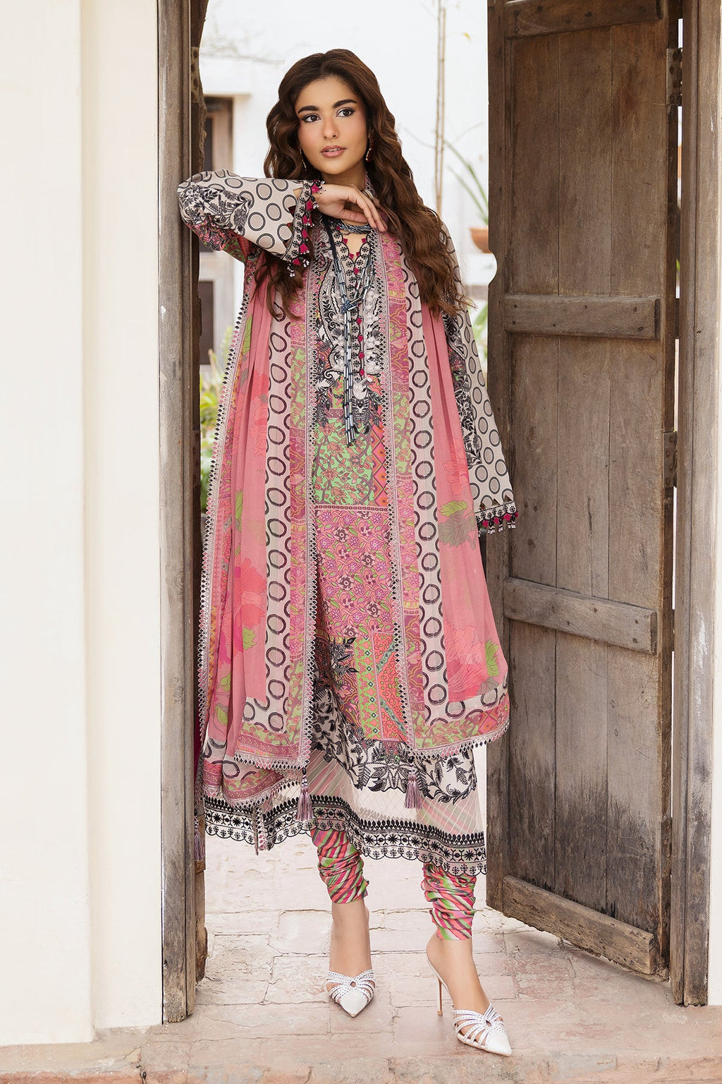 Charizma | Andaaz Unstitched Lawn VOL 1 | CAD6-04
