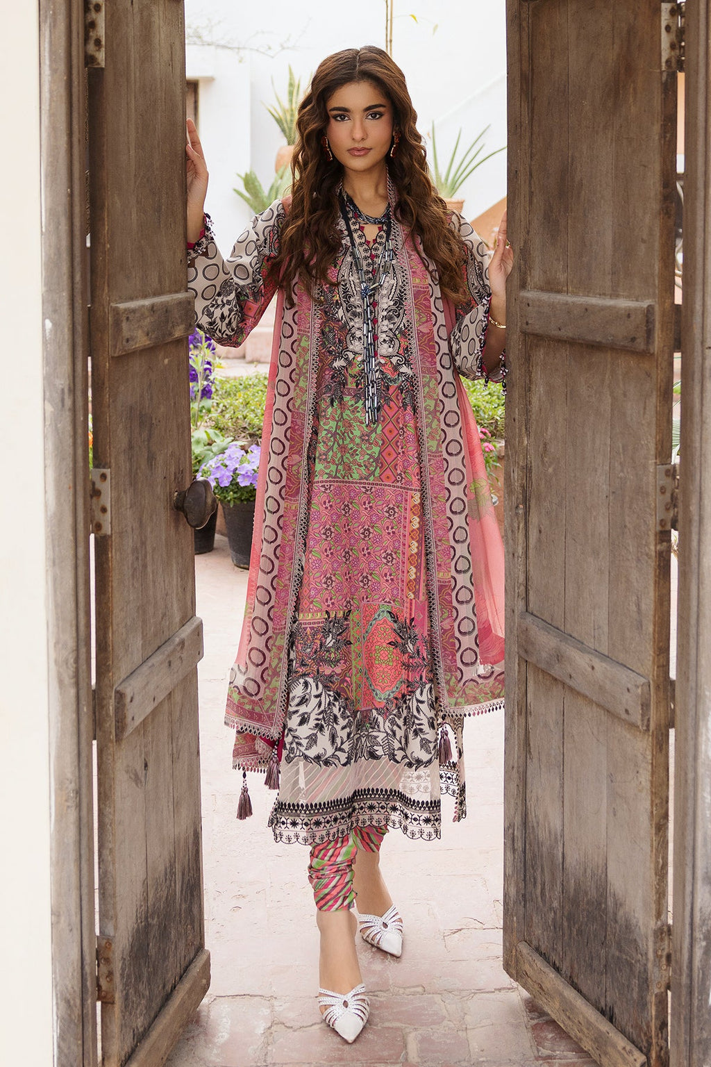 Charizma | Andaaz Unstitched Lawn VOL 1 | CAD6-04