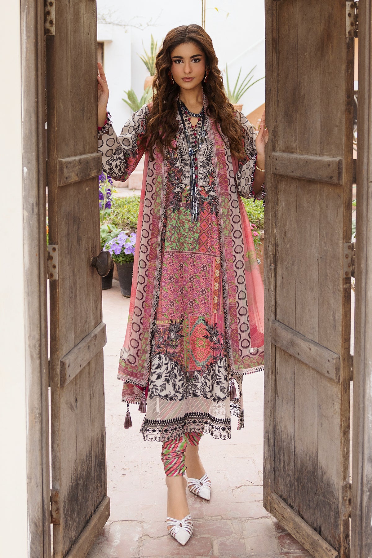 Charizma | Andaaz Unstitched Lawn VOL 1 | CAD6-04