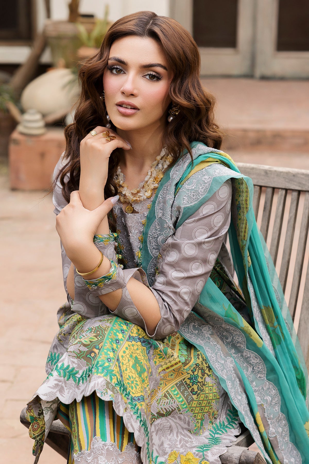 Charizma | Andaaz Unstitched Lawn VOL 1 | CAD6-06