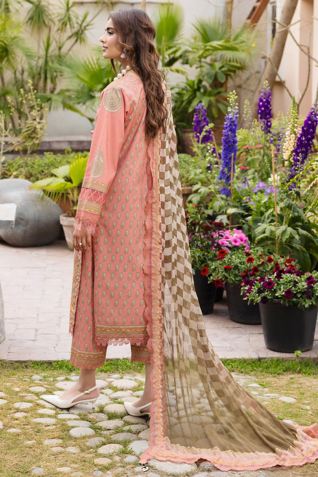 Charizma | Andaaz Unstitched Lawn VOL 1 | CAD6-07