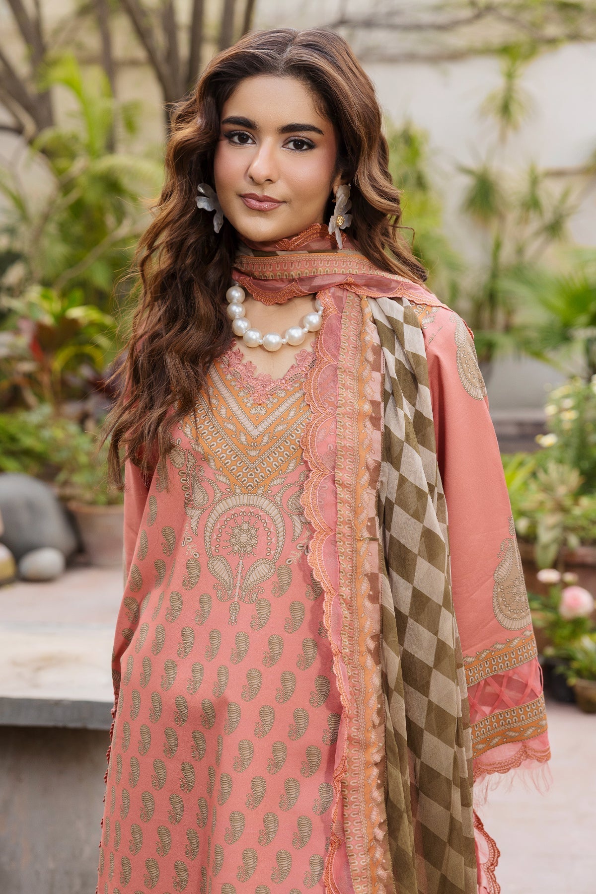 Charizma | Andaaz Unstitched Lawn VOL 1 | CAD6-07