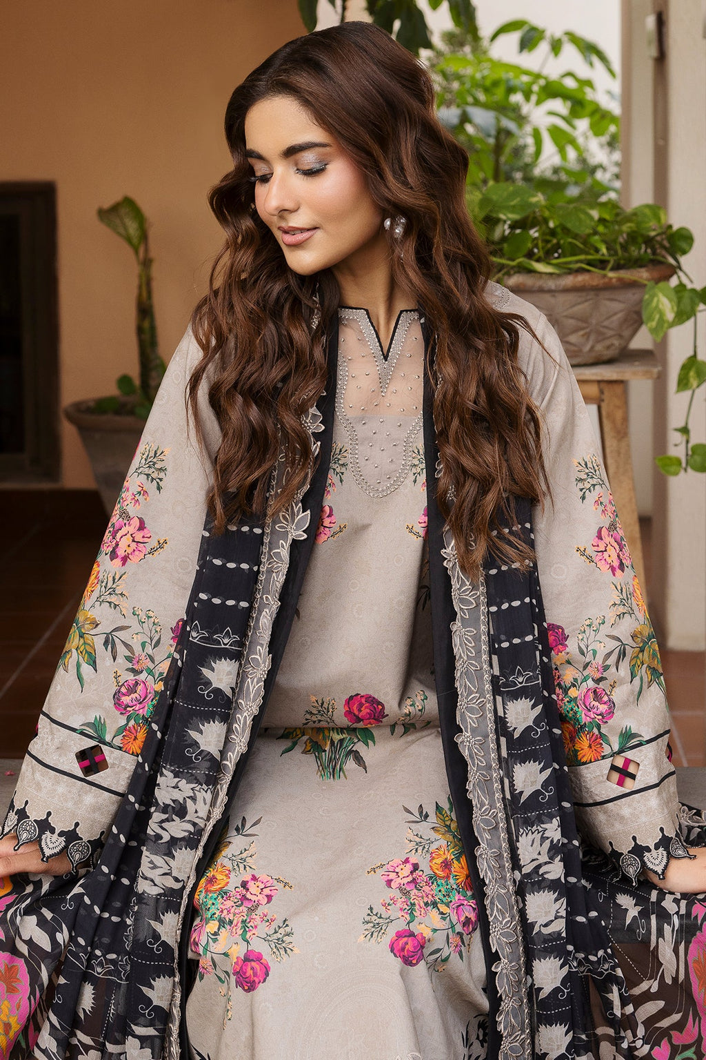 Charizma | Andaaz Unstitched Lawn VOL 1 | CAD6-08