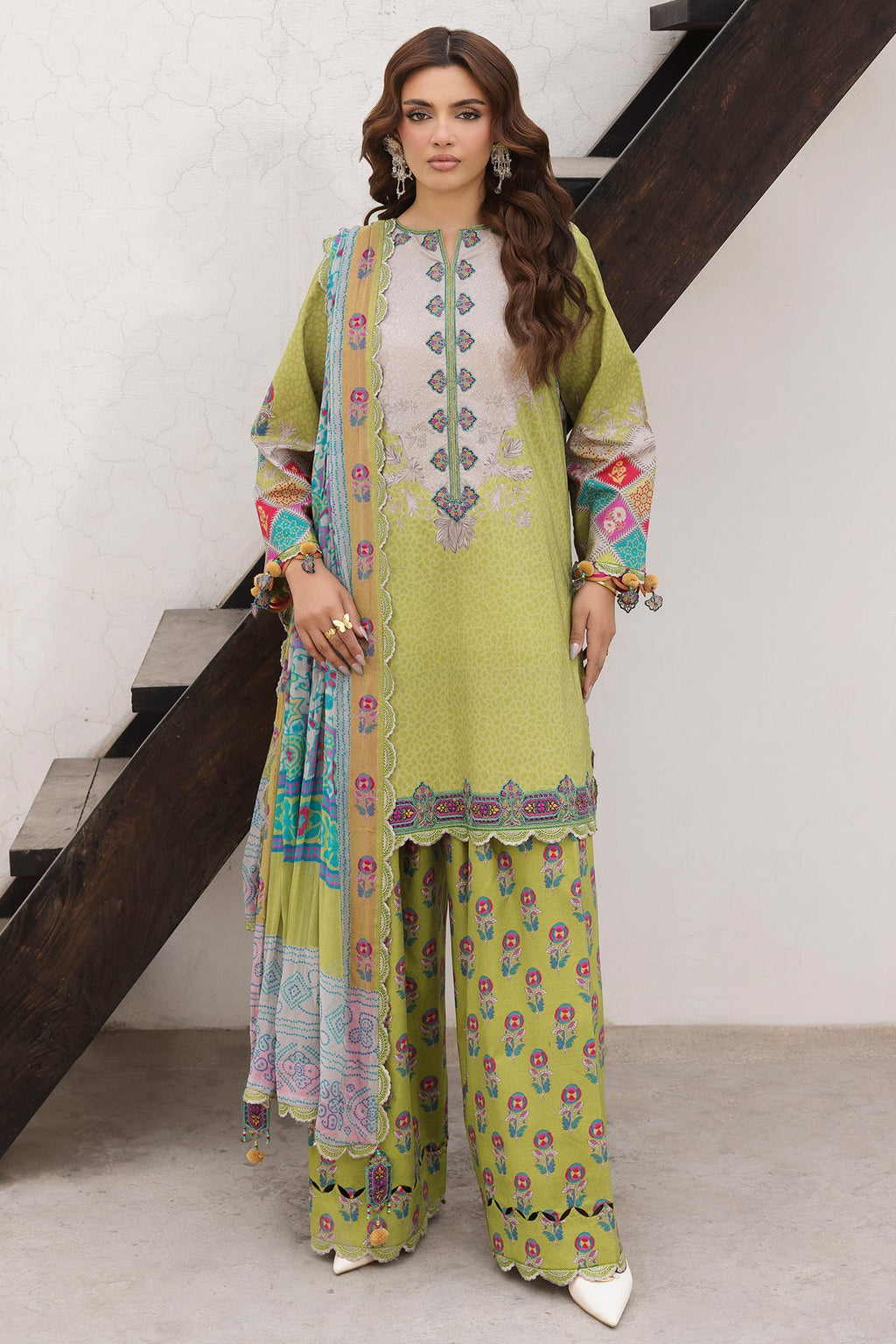 Charizma | Andaaz Unstitched Lawn VOL 1 | CAD6-10