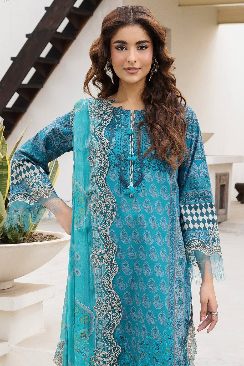 Charizma | Combination 3 Pcs Lawn VOL 3 | CC6-24