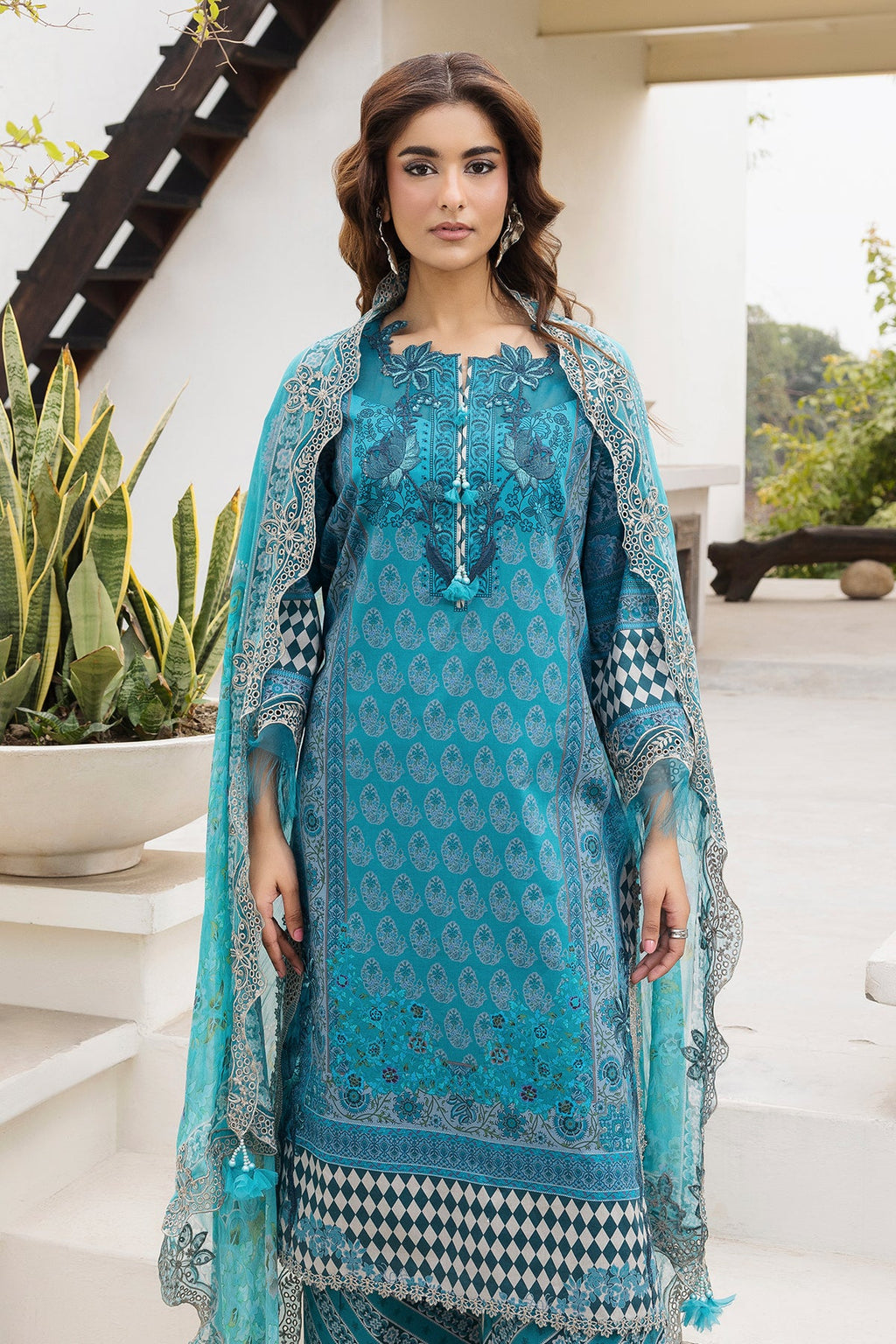 Charizma | Combination 3 Pcs Lawn VOL 3 | CC6-24