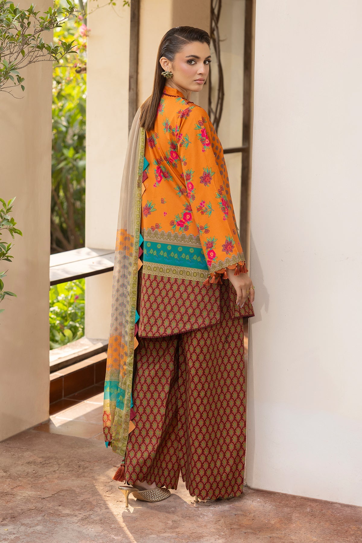 Charizma | C- Prints 3-PC Unstitched Lawn | CP6-01