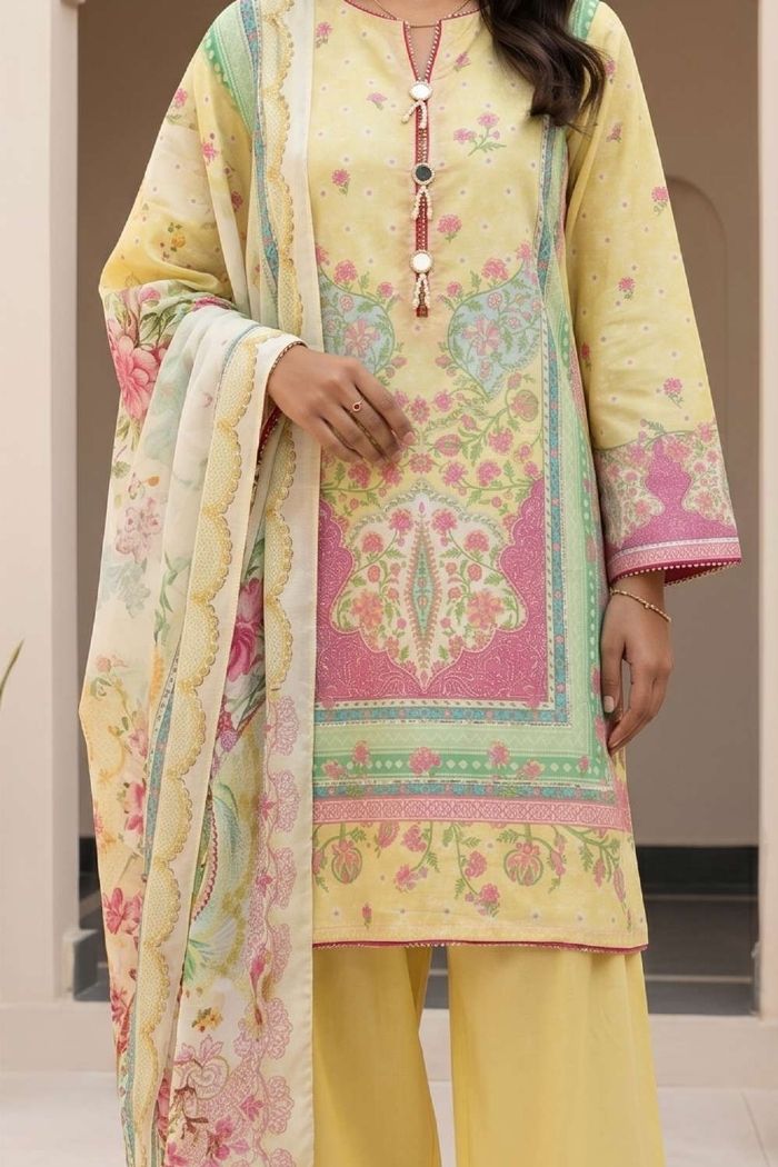 Zellbury | 3 Pcs Printed Lawn | 018