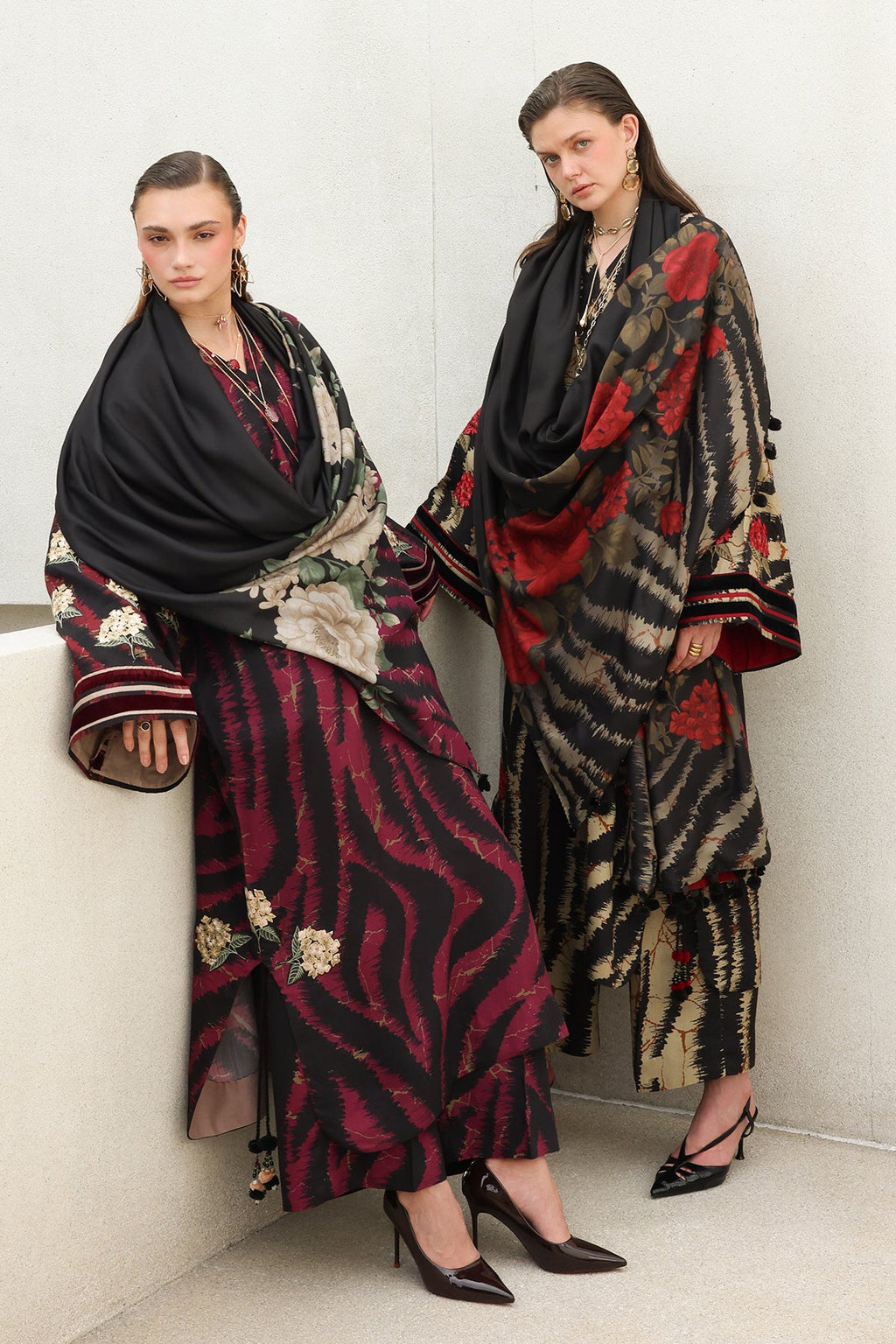 Baroque | Digital Printed Viscose Winter | SF-4568