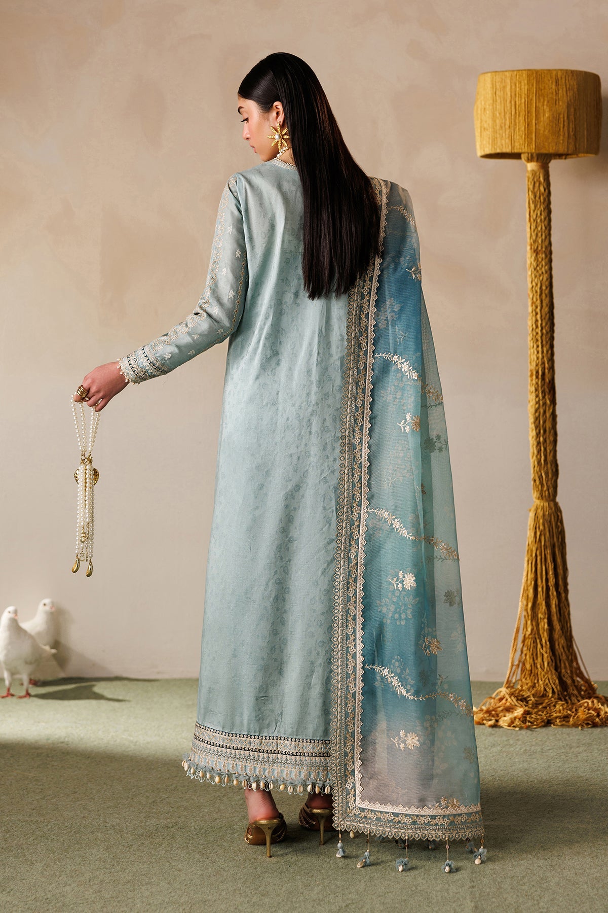 BAROQUE |EMBROIDERED LAWN | EL26-D01