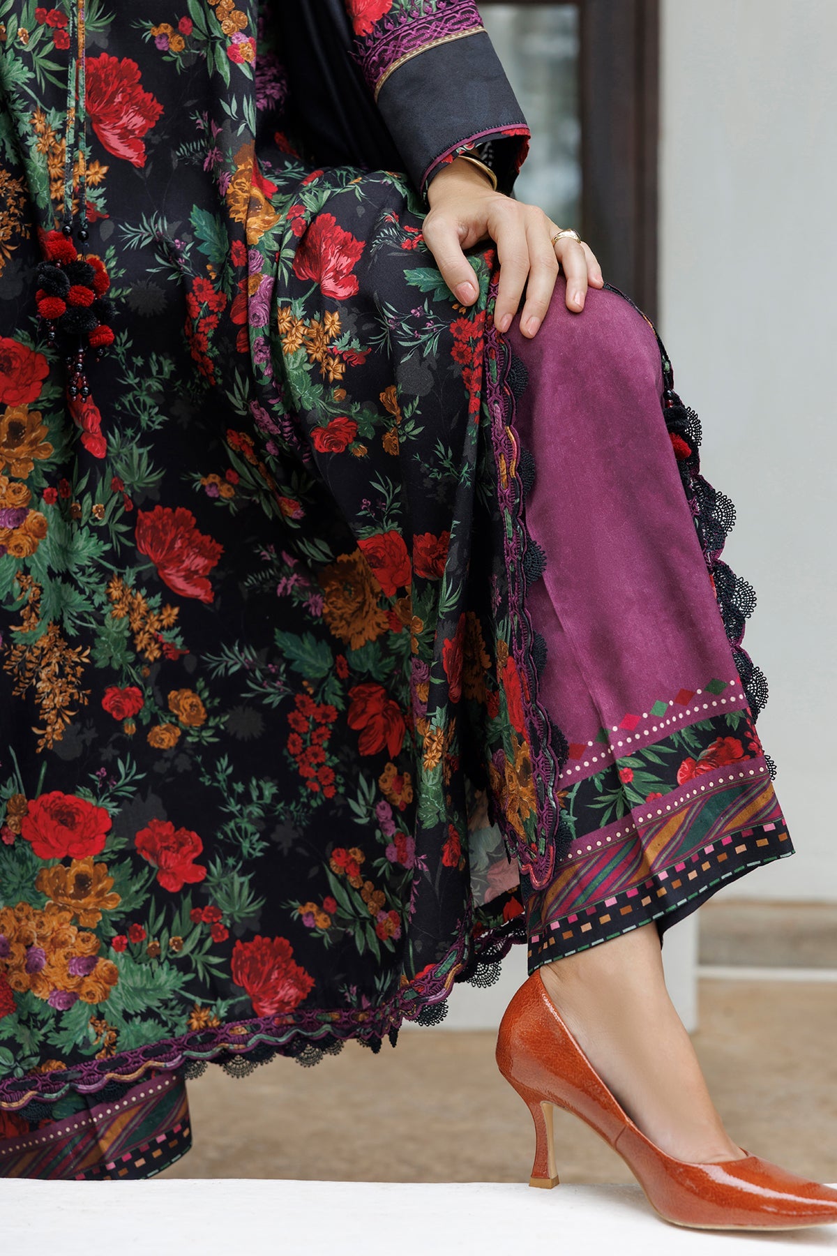 Baroque | Digital Printed Viscose Winter | SF-4563