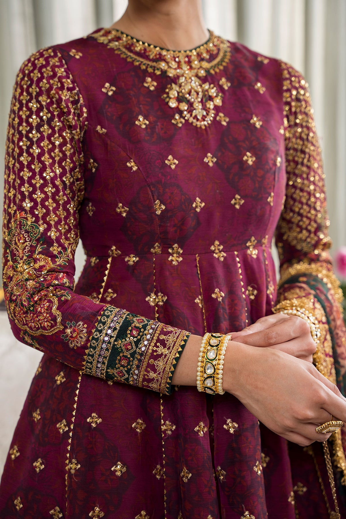 Baroque | EMBROIDERED CHIFFON | CH12-03