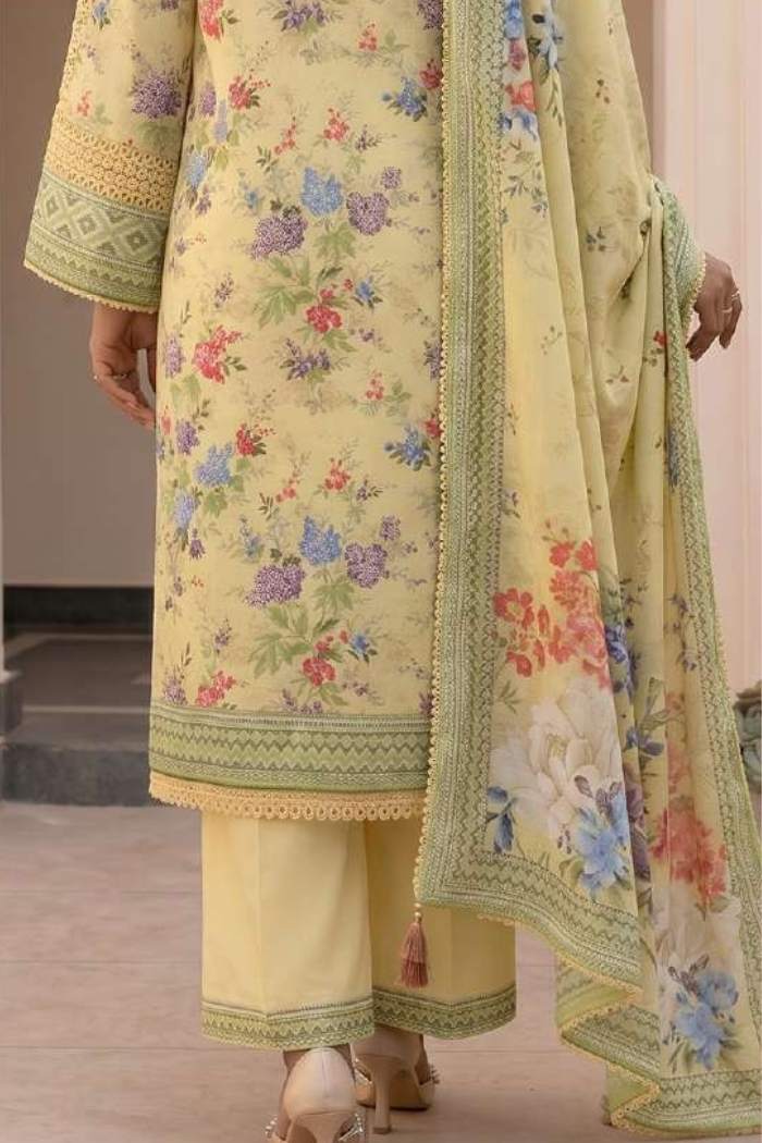 Zellbury | 3 Pc Printed Lawn | 38106