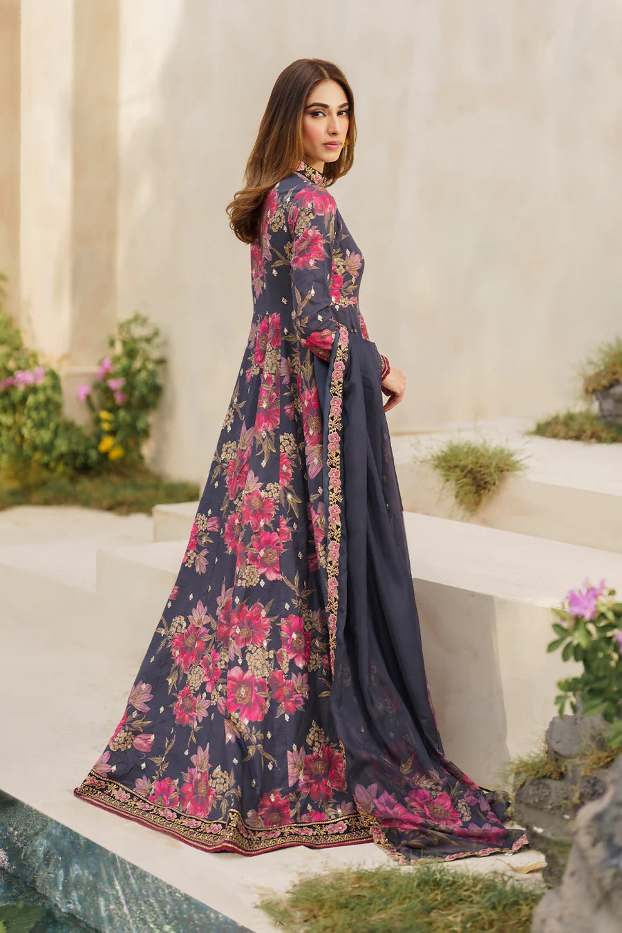 IZNIK | EMBROIDERED LAWN | SFL-12