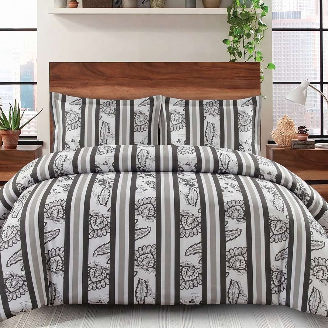 Zainab Fatima | King Size Bed Sheet Set | ZF-BED-36