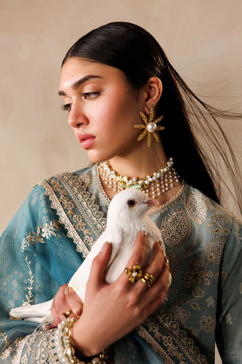 BAROQUE |EMBROIDERED LAWN | EL26-D01