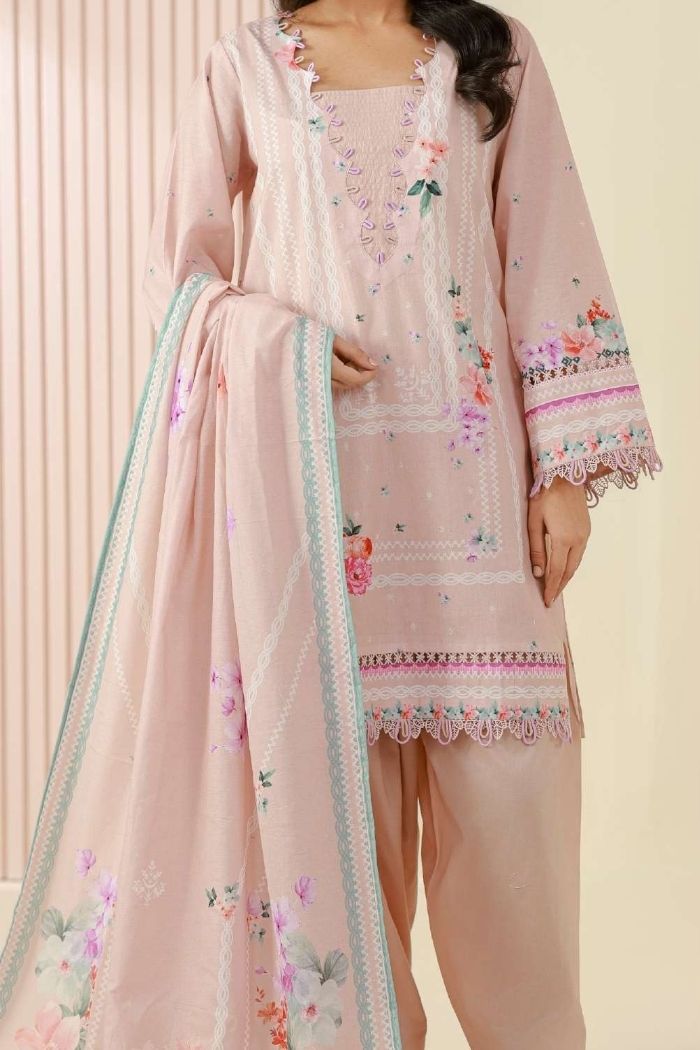 Zellbury | 3 Pcs Printed Lawn | 019