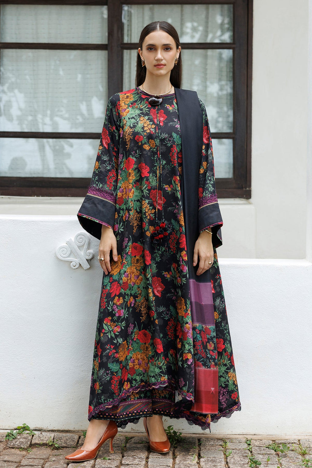 Baroque | Digital Printed Viscose Winter | SF-4563