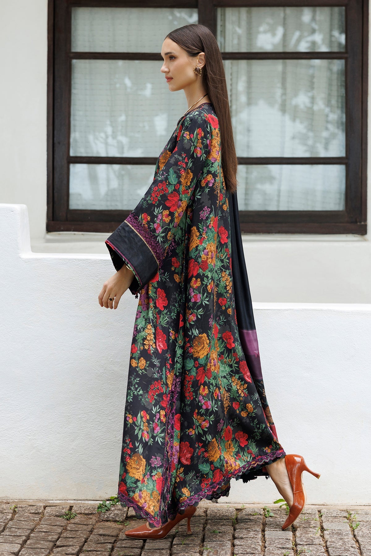 Baroque | Digital Printed Viscose Winter | SF-4563