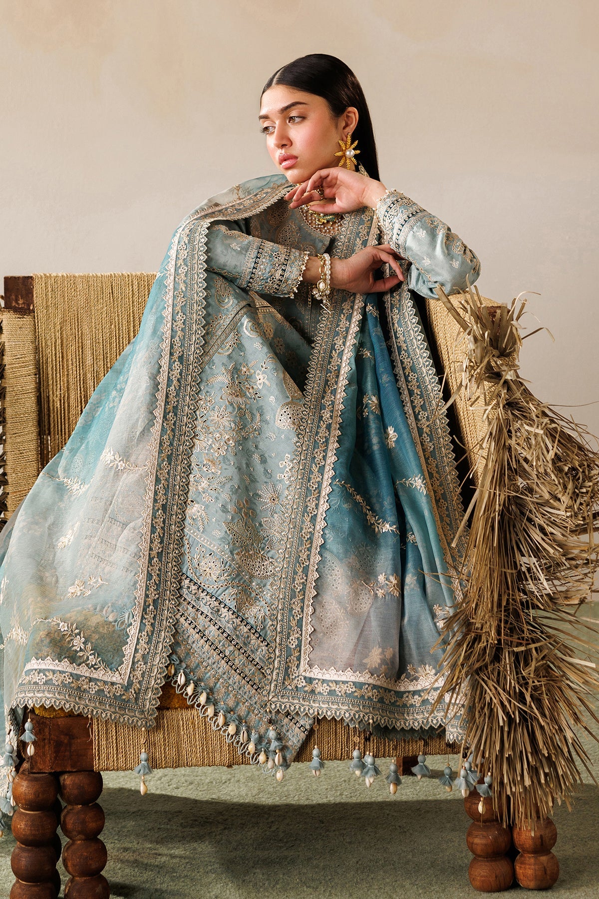 BAROQUE |EMBROIDERED LAWN | EL26-D01