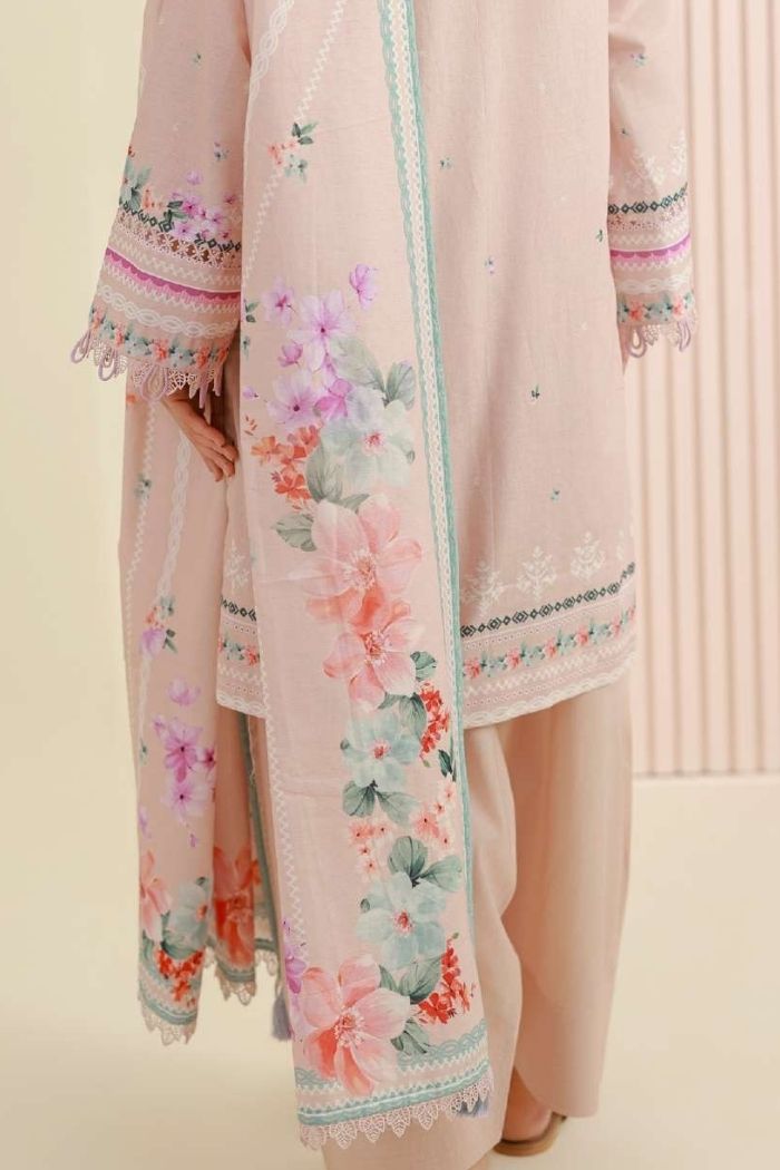 Zellbury | 3 Pcs Printed Lawn | 019