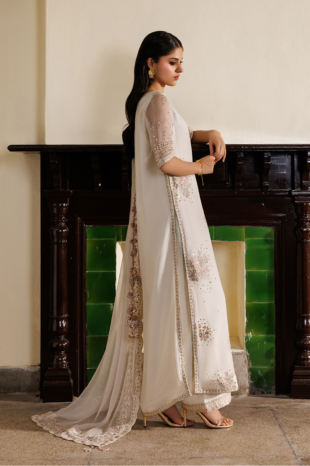 Iznik | Semi Formals - Embroidered Chiffon | CC-98