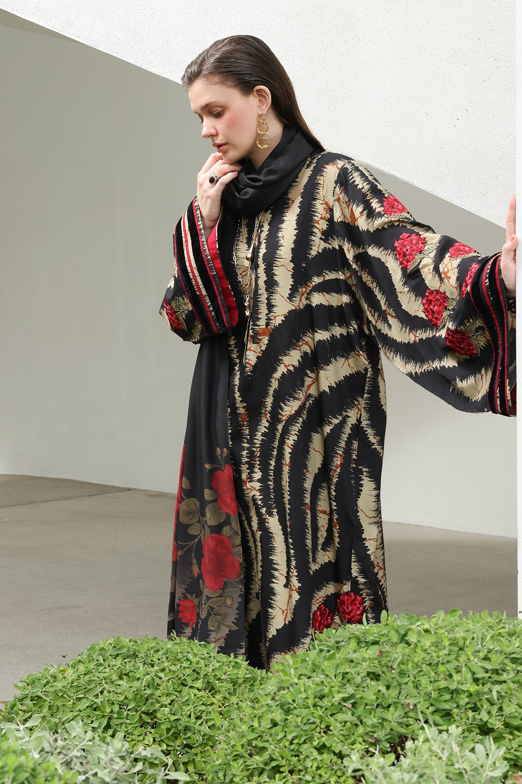 Baroque | Digital Printed Viscose Winter | SF-4560