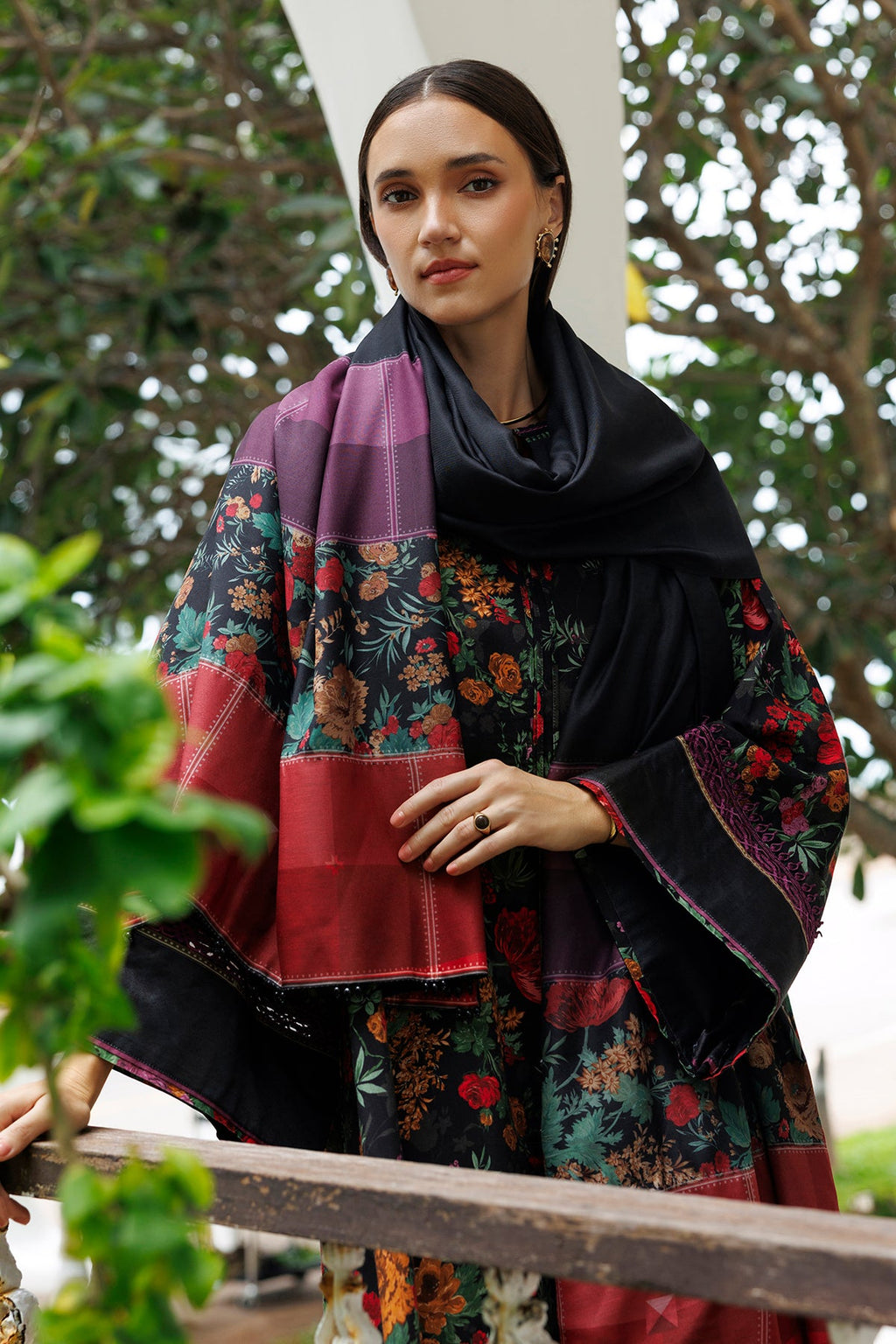 Baroque | Digital Printed Viscose Winter | SF-4563