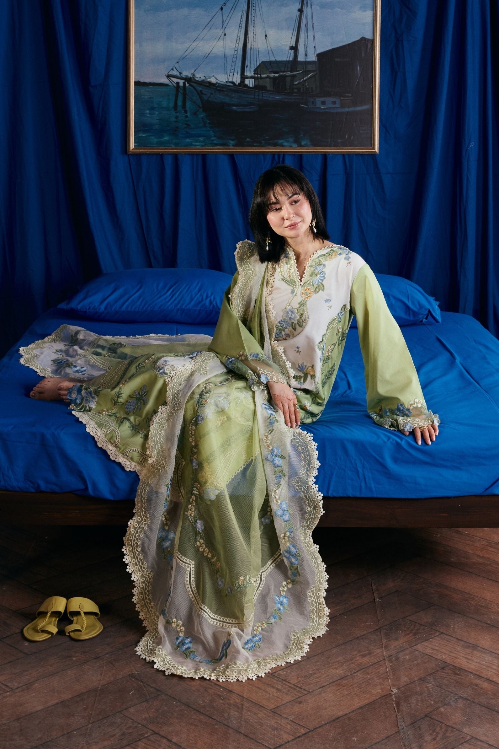 Maryam Hussain | Luxury Lawn VOL 2 | Dimple