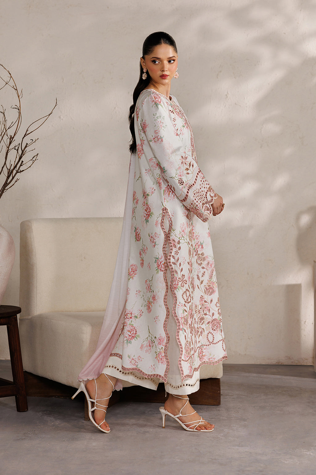 Iznik | Festive Embroidered Lawn | IBE-04