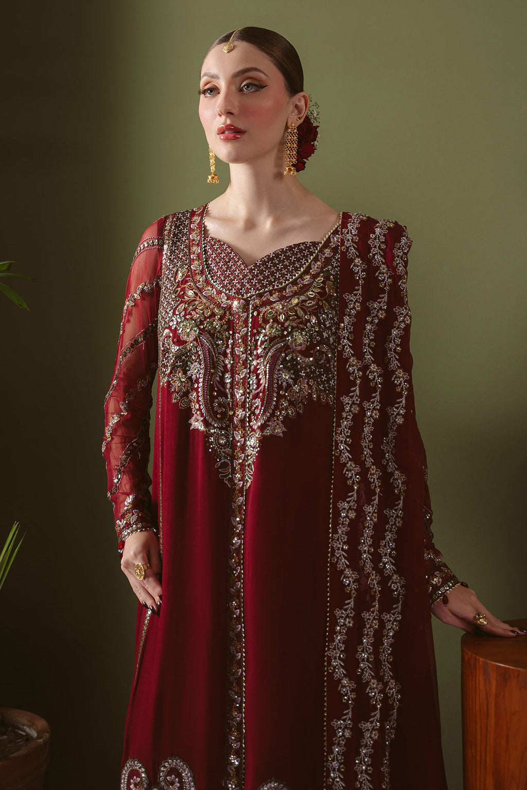 Nureh | Elaya Festive Chiffon | NEL-92A
