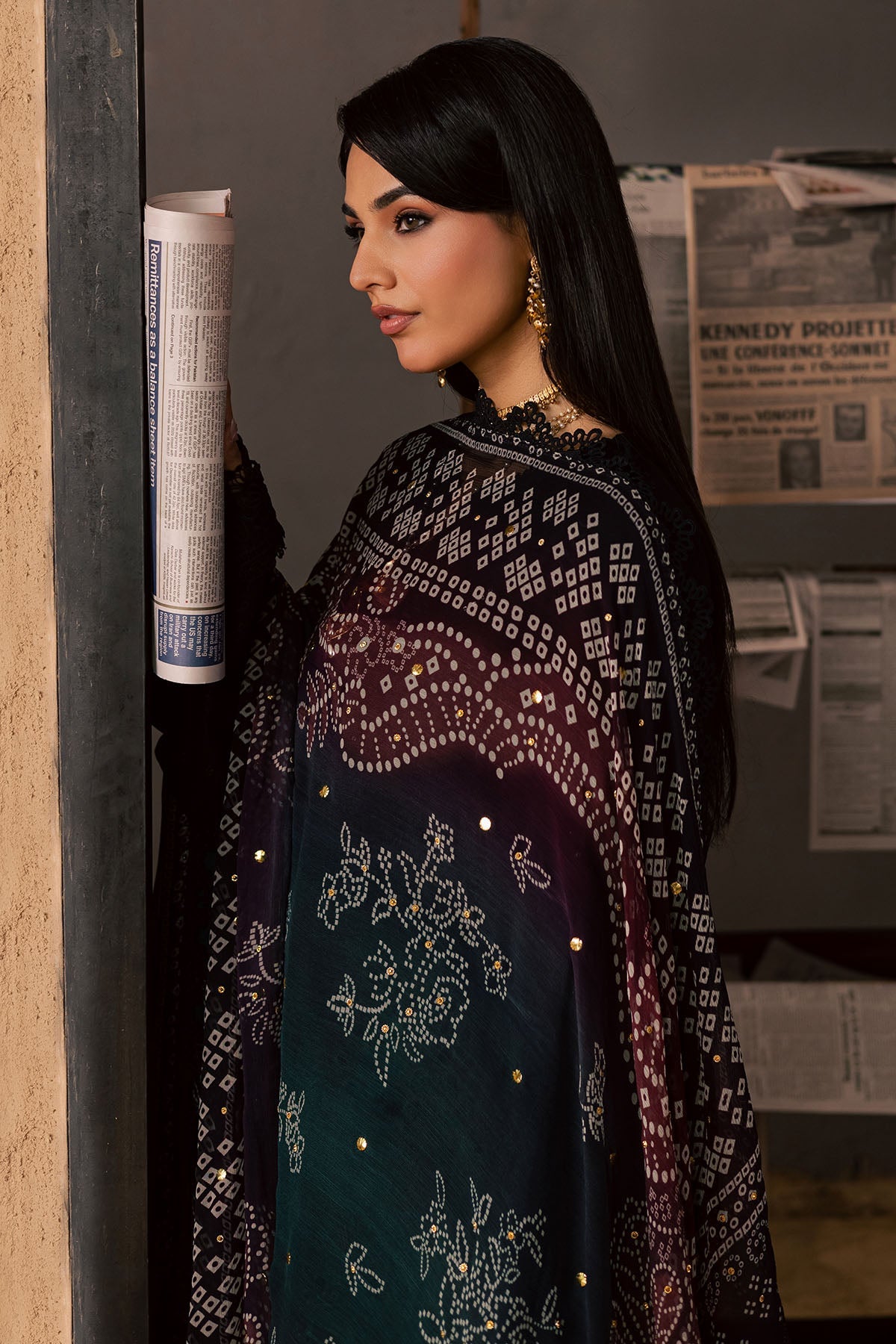 Nureh | Bazaar Embroidered Chikankari Lawn | NE-245