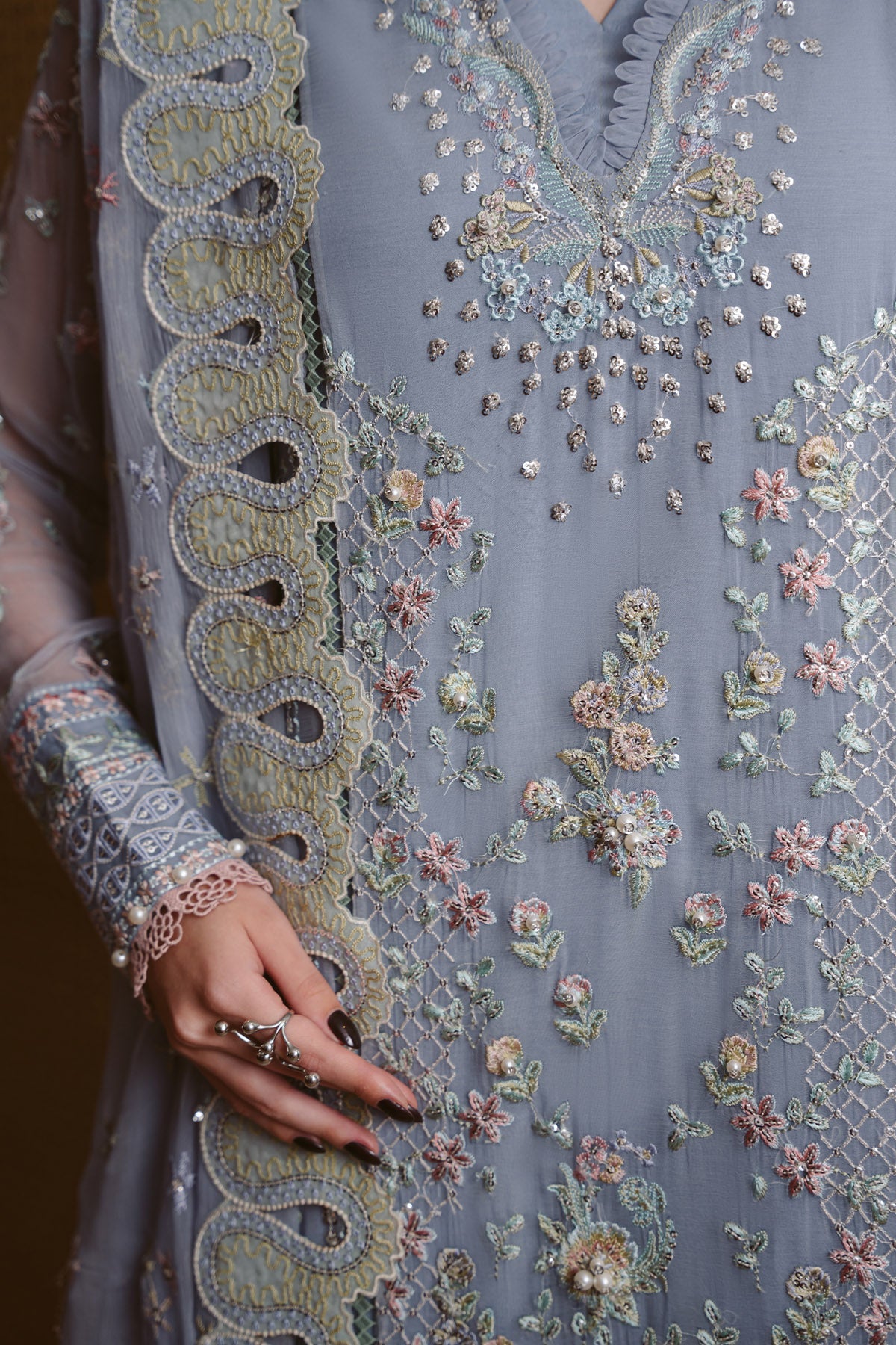 Nureh | Elaya Festive Chiffon | NEL-94A