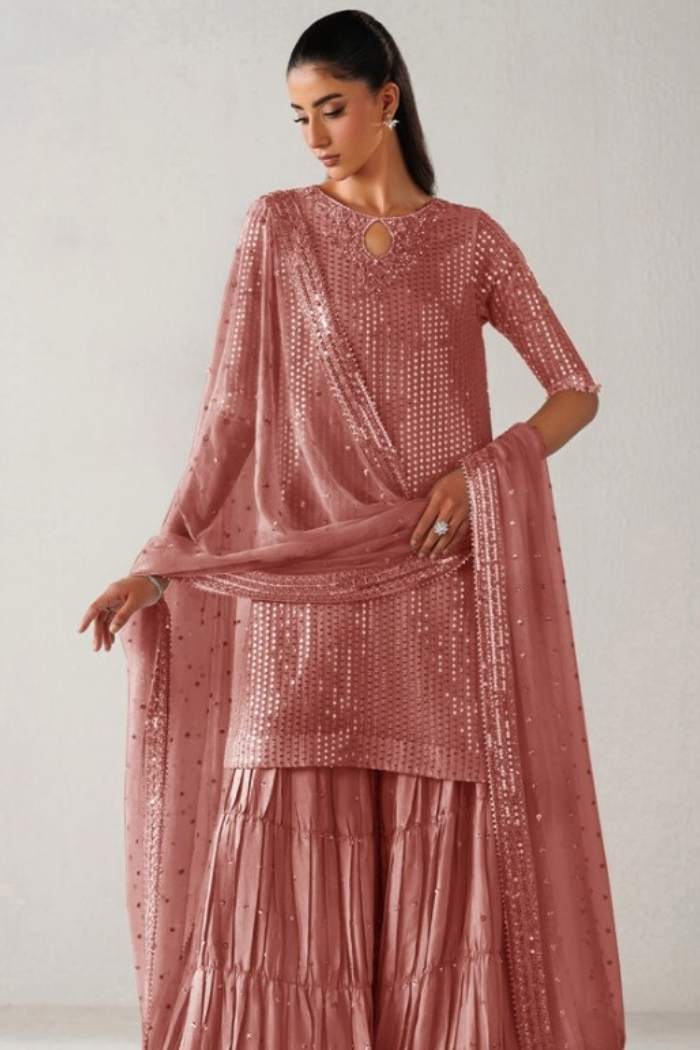 Baroque | Embroidered Chiffon | UF-4389-02