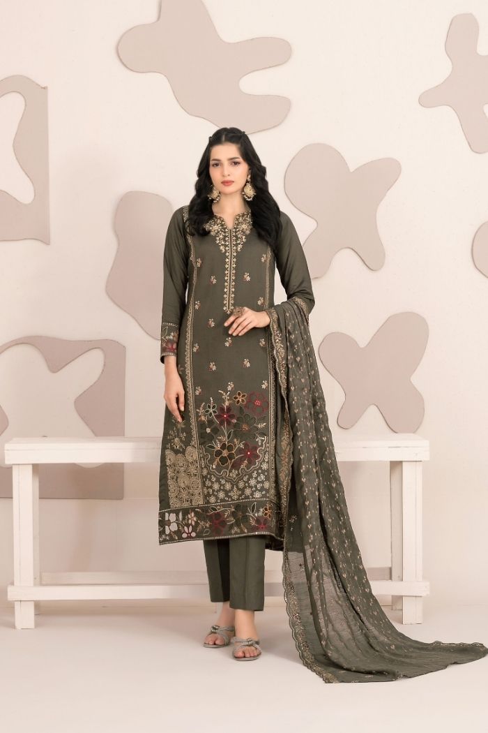 Tawakaal | Blume 3Pcs Winter suiting | D-5613