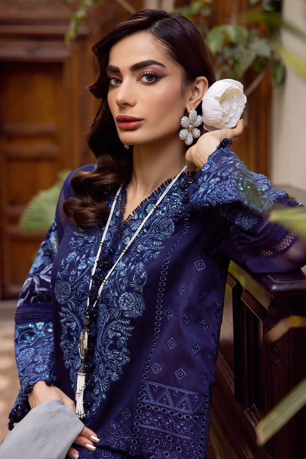 Muscari | Satin Embroidered Collection | MSEC-888