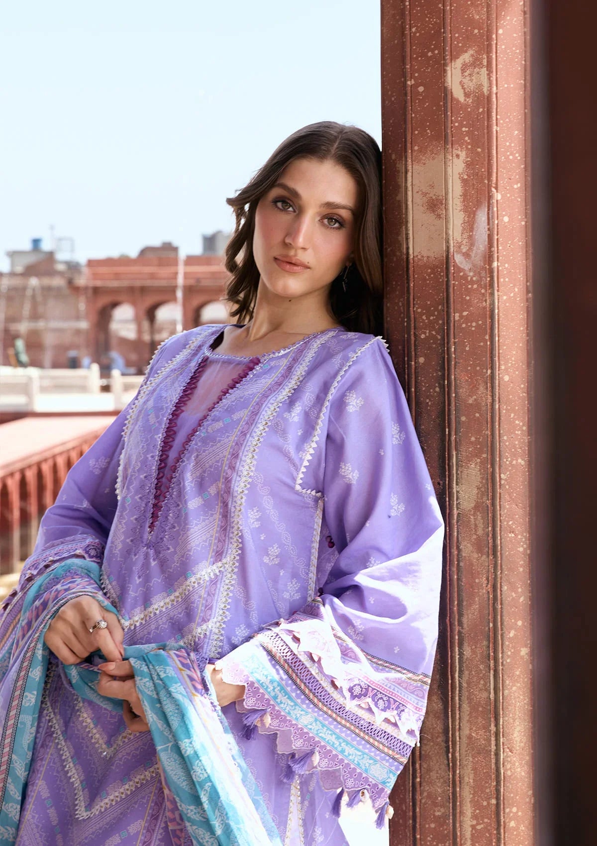 Kahf | Aangan Prints Chiffon '26 | Najam