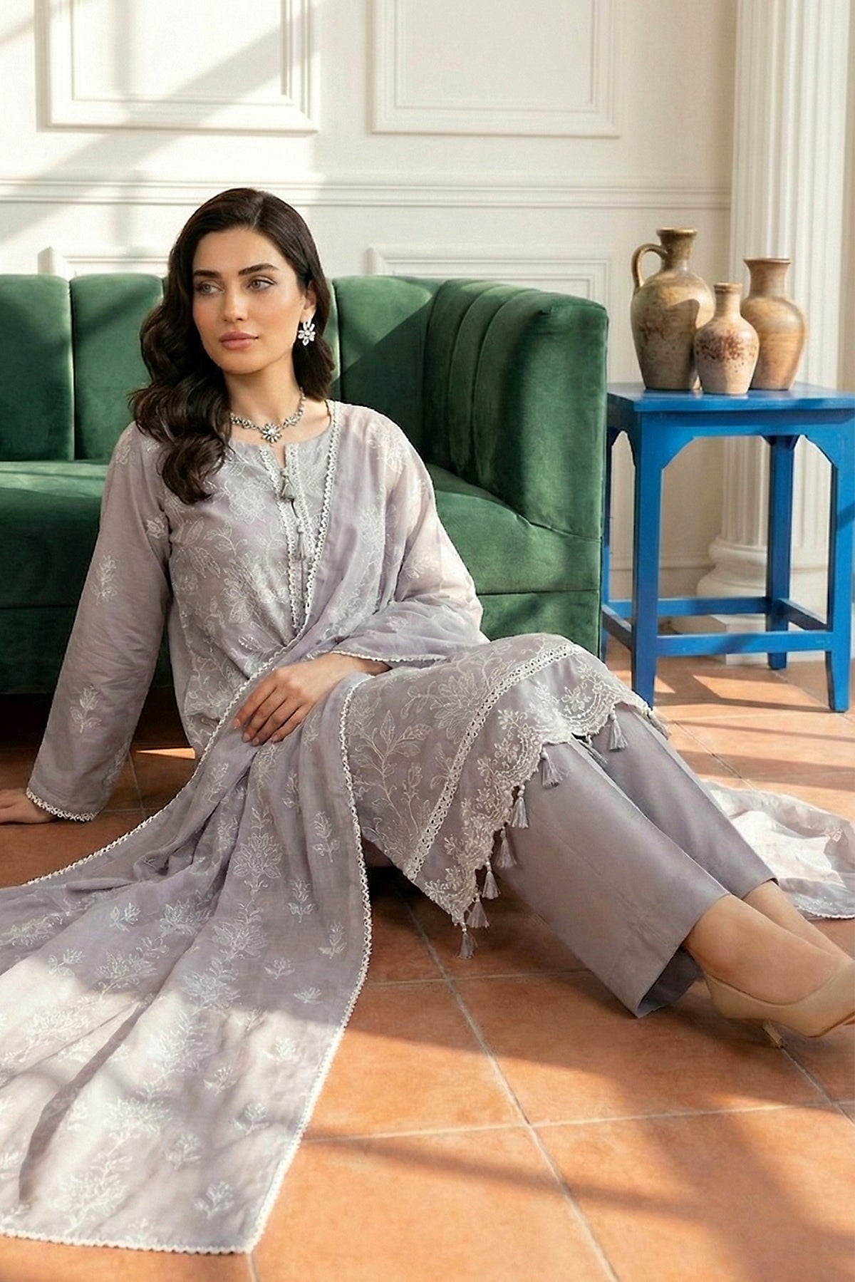 Noor-e-Fajar | Ayra Luxury Lawn | NF-1539