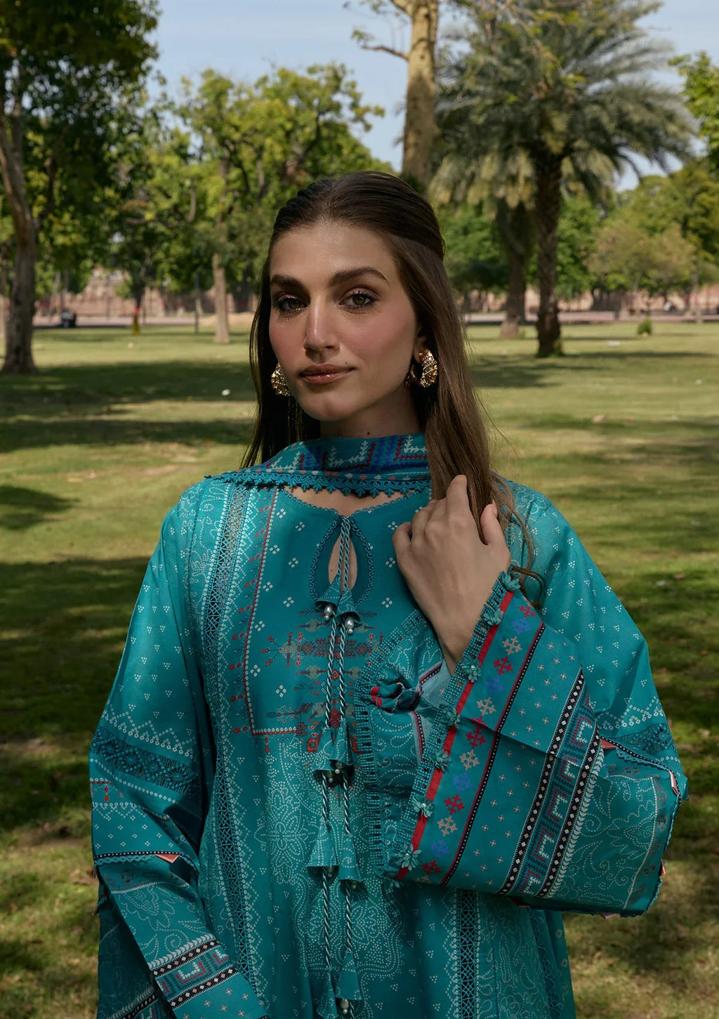 Kahf | Aangan Prints Chiffon '26 | Kehkashan