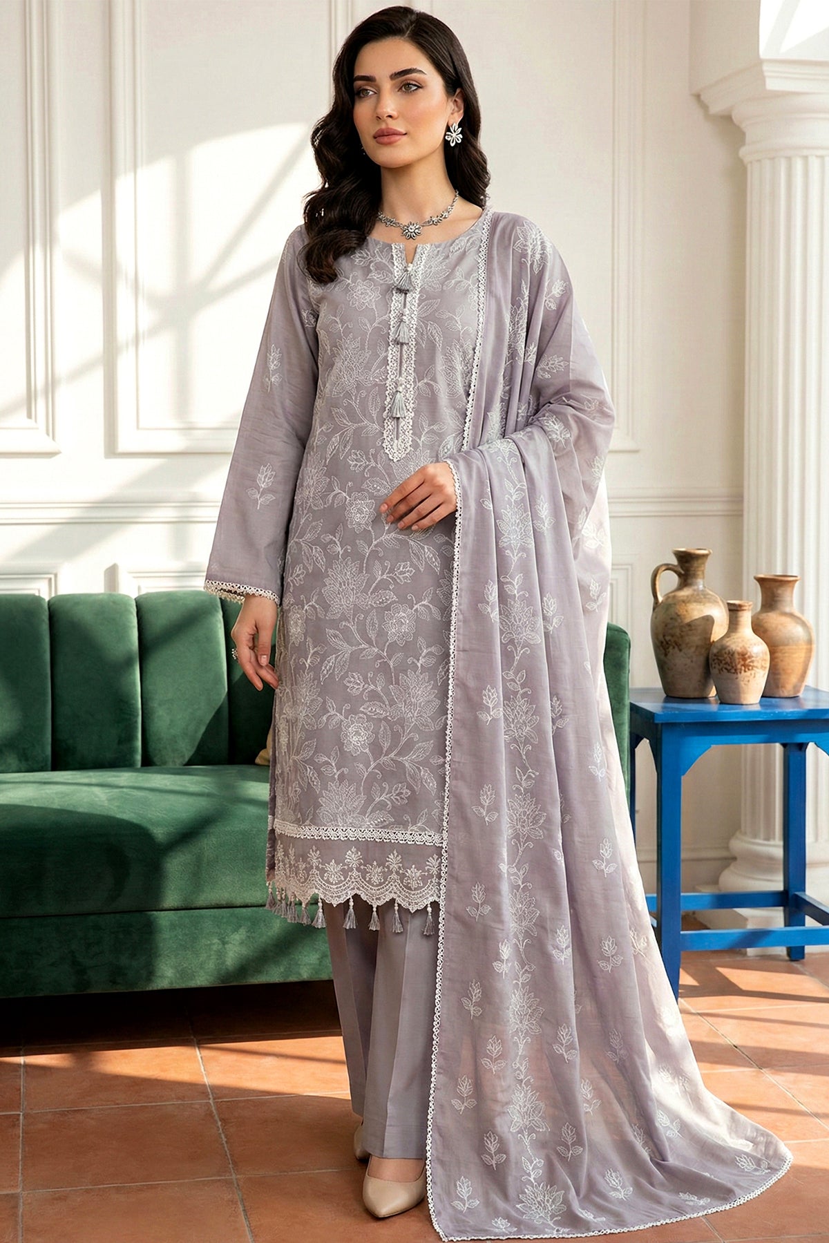 Noor-e-Fajar | Ayra Luxury Lawn | NF-1539