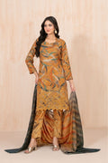 Tawakaal | Azeena 3Pcs Embroidered Digital Print suiting | D-5623